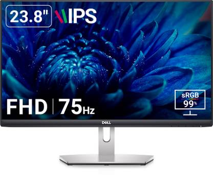 DELL S Series 60.45 cm (23.8 inch) Full HD IPS Panel with 3-Years warranty, 99% sRGB, Low Blue Light technology, HDMI x2, Tilt adjustment, Ultra Thin Bezel Monitor (S2421HNM / S2421HN)