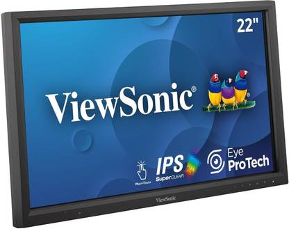 ViewSonic 55.88 cm (22 inch) Full HD VA Panel Monitor (TD2223 Touch Monitor)