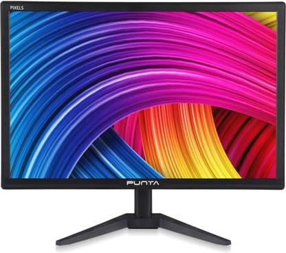 Punta 48.26 cm (19 inch) Full HD Monitor (P-20HW LED Display Monitor Wall Mountable Slim Design HD Computer Monitor)