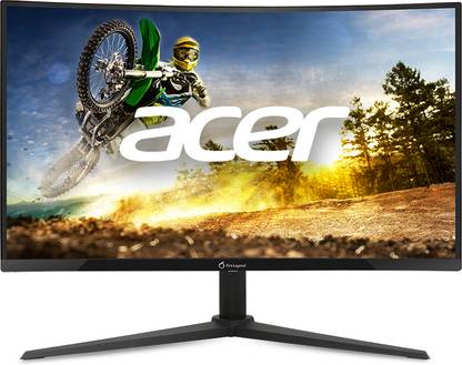 Acer HC5 Series 68.58 cm (27 inch) Curved WQHD LED Backlit VA Panel with HDR10 Support, 1500R Curvature, BlueLightShield, Flicker Free, 2X2W Inbuilt Speakers Gaming Monitor (27HC5U S3)