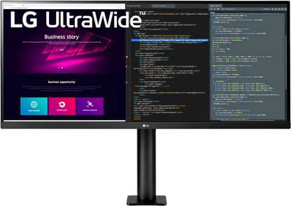 LG 86.36 cm (34 inch) Quad HD IPS Panel Monitor (34WN780-BM.ATRDMSN)