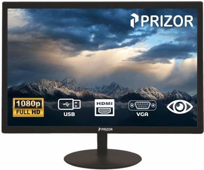 Prizor 48.26 cm (19 inch) HD+ IPS Panel Monitor (Full HD Monitor, Inbuilt Speaker, 4K Resolution Supported)