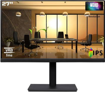 Acer 68.58 cm (27 inch) WQHD LED Backlit IPS Panel Monitor (CB271U)