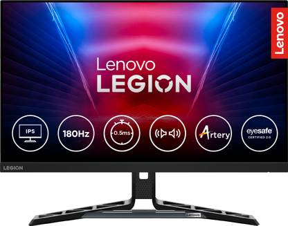Lenovo R-Series 68.58 cm (27 inch) Full HD IPS Panel with 99%sRGB, 90% DCI-P3, 3Wx2 Built-in Speakers, 2xHDMI 2.1,1xDP, Tilt/Swivel/Pivot/Height Adjustable Stand Gaming Monitor (Legion R27i-30)