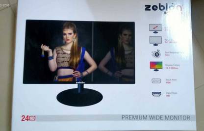 zebion 60.96 cm (24 inch) HD Monitor (24HD LED MONITOR)