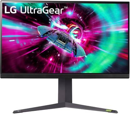 LG ULTRAGEAR 4K 81.28 cm (32 inch) UHD LED Backlit IPS Panel Gaming Monitor (32GR93U- DisplayHDR™ 400, Tilt/Height/Pivot, DP,HDMI, USB PORT, NVIDIA G-SYNC)