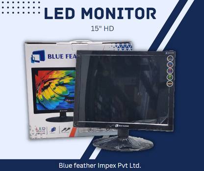 Blue Feather BW15HD 38.1 cm (15 inch) Full HD LED Backlit TN Panel Monitor (15" Led HDMI Monitor)
