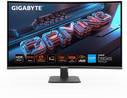 GIGABYTE 81.28 cm (32 inch) VGA VA Panel Gaming Monitor (GS32QC)