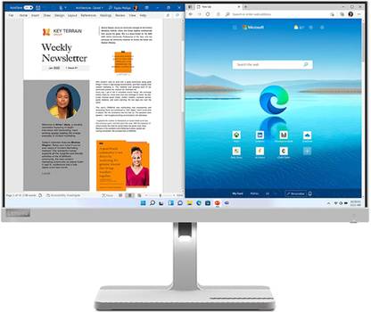 Lenovo 60.45 cm (24 inch) Full HD IPS Panel Monitor (L24m-40)