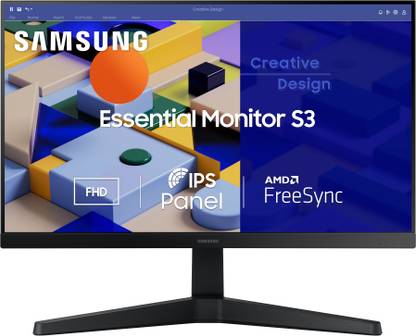 SAMSUNG 55.88 cm (22 inch) Full HD IPS Panel Monitor (LS22C310EAWXXL)