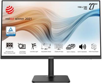 MSI Modern 68.58 cm (27 inch) Full HD IPS Panel Monitor (Modern MD271P)
