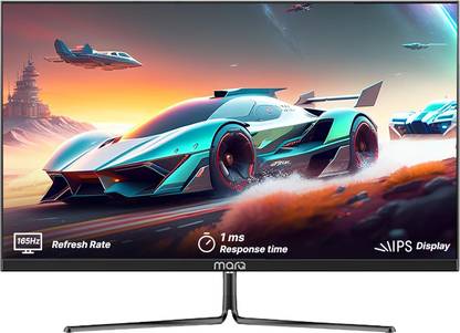 [For ICICI Bank Credit Card] MarQ by Flipkart 27 inch Full HD IPS Panel Gaming Monitor (27FHDMIQII2G)  (AMD Free Sync, Response Time: 1 ms, 165 Hz Refresh Rate)