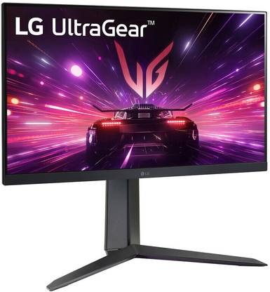 LG ULTRAGEAR 60.96 cm (24 inch) Full HD LED Backlit IPS Panel Gaming Monitor ((24GS65F)- 1920x1080,HDR 10, sRGB 99%, DP,HDMI,Tilt, Pivot, Height Adjust Stand)