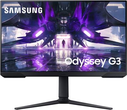 Samsung Odyssey G3 68.58 cm (27 inch) Full HD VA Panel with HAS, 3-Sided Borderless Display, Eye-Saver Mode, Flat Gaming Monitor (LS27AG30ANWXXL)