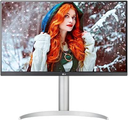 LG ULTRA FINE 27UP850K 68.58 cm (27 inch) 4K Ultra HD LED Backlit IPS Panel Monitor (Vesa DisplayHDR 400, DCI-P3 95%, Speaker(5W x2), USB Type-C, DP, HDMI-27UP850N-W)
