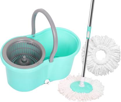 Glancing Floor Cleaning Mop with Bucket, pocha for Floor Cleaning(With 2 Refill) Mop Set