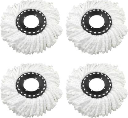 Sk bright S.K Bright Mop Refill (Black) – Durable & Reusable Replacement Head for Cleaning Refill