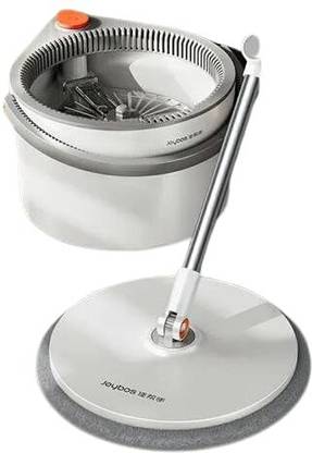 joybos 360 Spin Floor Cleaning System Mop Bucket Kit with Retractable Handle Mop Set