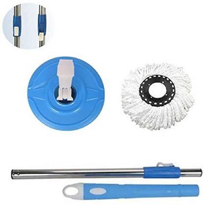 Yogini Greens Mop Stick 360 degree with Refill Mop Head and Rod