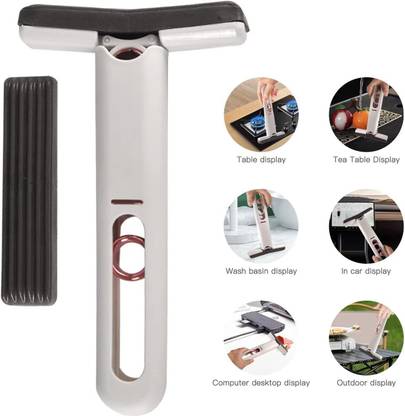 Quixi Portable Self-Squeeze Wet and Dry Cleaning Strong Absorbent Mop