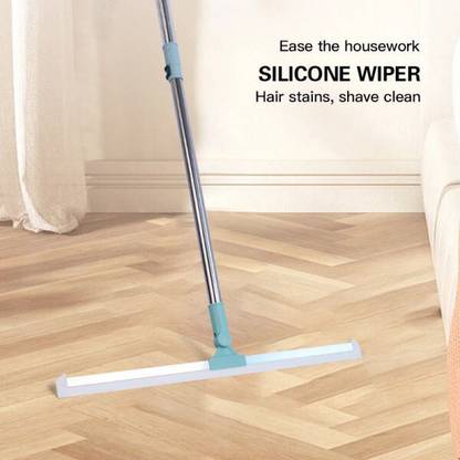 UNSORT Silicon Floor Wiper 180 Degree Rotating Squeegee Broom, Floor Scrubber Floor Wiper