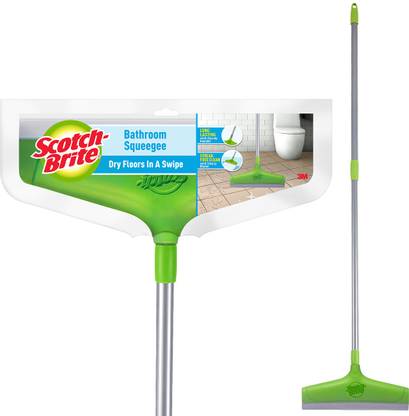 Scotch-Brite Bath Squeegee with Telescopic handle Floor Wiper