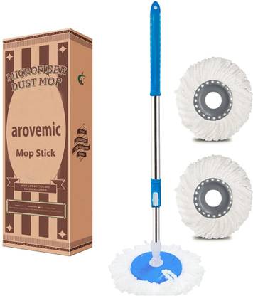 arovemic Rod Mop Stick Cleaning Wipe, Easy to fit or Use for All Bucket Mops Mop Set String Mop