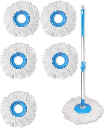 VAULT BHARAT Mop Stick Only| bucket pocha for floor cleaning | V2+5 Mop Head and Rod