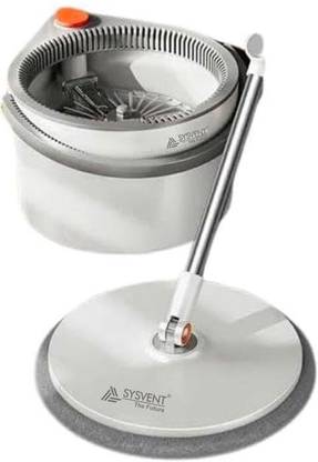 SYSVENT 360 Spin Mop And Bucket Floor Cleaning Mops And Bucket System Mop Bucket Kit Mop Set