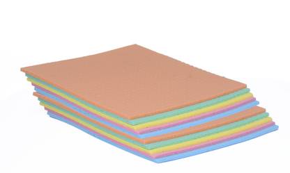 ZEDFIBER Cellulose Sponge Wipe for Kitchen/Table/Glass Clean 13x Absorption Wipes Pack 10 Wipes