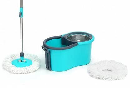 Flipkart SmartBuy Spin Mop Bucket | Floor Cleaning Mop with Bucket Mop Set