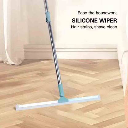 BLAZESKY 50-Inch Rotating Floor Squeegee Wipes