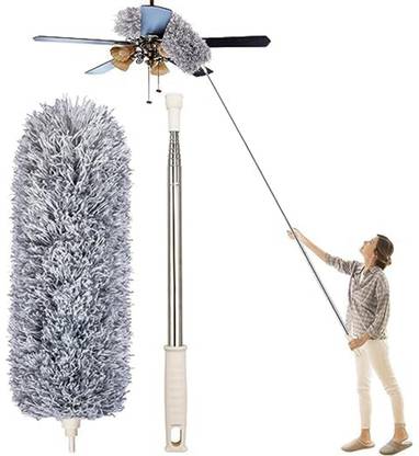 Pruthvirajsinh Microfiber Feather Duster Fan Cleaning Mop Dust Mop