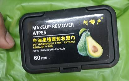 PANCHALJI Make up remover wipes packet contains 60 pcs Wipes
