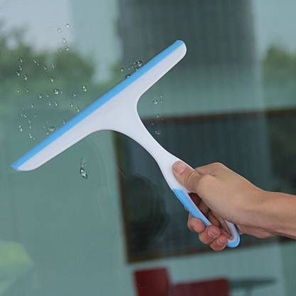 Yogini Greens Hand-Held Rubber Wiper for Cleaning Windows Glass, Tiles, Kitchen Table Platform Wipes