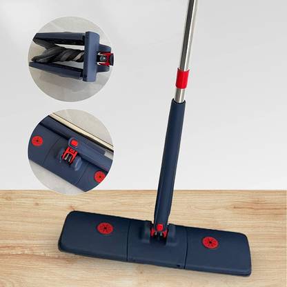 MAAUVTOR Microfiber Magic Floor Cleaning Mop 360°Rotate Hands Push-Pull Free Squeeze Mop