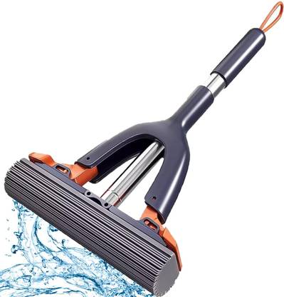 Clefairy Squeeze Mini Mop Floor Cleaning Mops Multiuse Car Glass Window Washing Mop Wet & Dry Mop