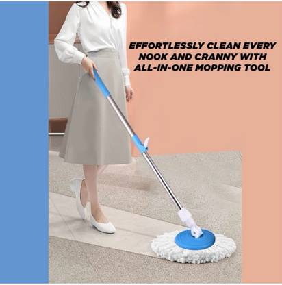 Mopkart MOPKART MOP STICK 360* ROTATION FOR FLOOR CLEANING Mop Rod