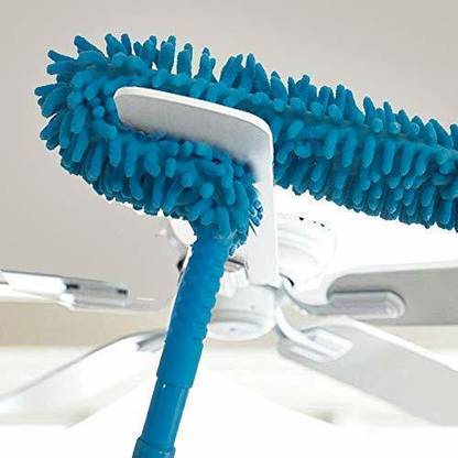 MDM TRADERS Flexible Fan mop for Quick and Easy Cleaning of Home, Kitchen, Car, Ceiling Microfibre Wet and Dry Brush