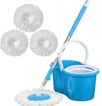 Mahi Premium SPIN MOP WITH 4 RIFILL Mop Set