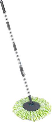 Primeway Mop Handle Set with Disc & 1 Executive Mop Head Refill String Mop