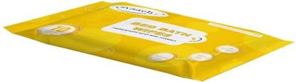 PREQURE Swacch Bed Bath Towel 5 Pack of 10pcs Wipes