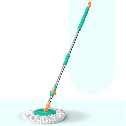UPC Upgraded Transformer Spin Mop 360° Flexible Mop Spare Parts, Mop Head and Rod