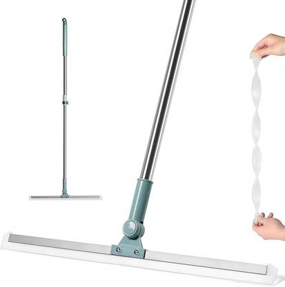 VALLIANZ 2-in-1 Floor Squeegee Broom Floor Wiper
