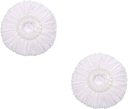 LLC Microfiber Replacement Head Refill for Rotating Spin Mop Cleaner pack of 2 Refill
