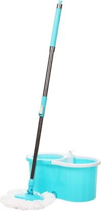MLTC MLTC Quick Spin Mop, pocha for Floor Cleaning, Mopping Set Mop Head and Rod