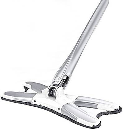 DIOXIT Microfiber X Type Mop for Floor Cleaning With Mop Holder & Removable Washabl Pad Wet & Dry Mop