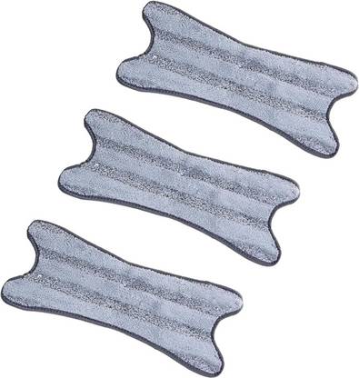 Mtech X Mop Reusable Pads for Self-Wringing Flipping Microfiber X Shape Mop 3pcs Pad Refill