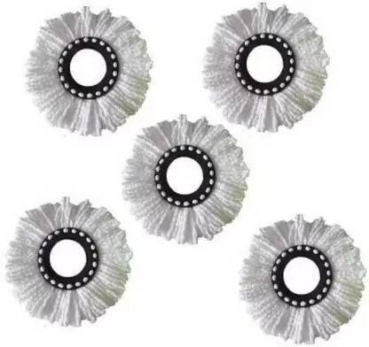 Yogini Greens Spin Mop Refill/Mop Refills Only/Floor Mop Refill (Pack of 5) Refill
