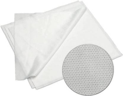 Salco Cloth Wipe Double Knit Polyester Lint Free Nonwoven Cleanroom Wipe (12"x12", 10) Wipes